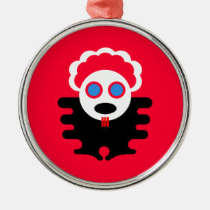 Blue-Eyed Tzurs-Ki Clupkitz Tree Bauble Metal Ornament