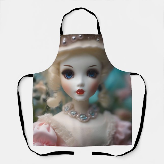 Blue Eyed Vintage Doll, Apron (Front)