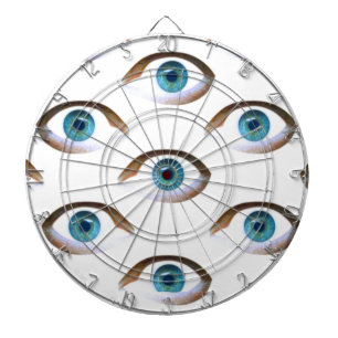 blue eyes dartboard