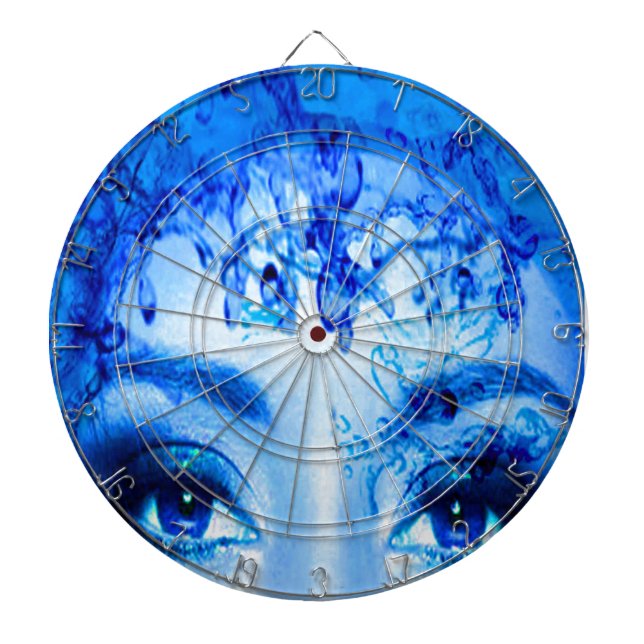 Blue Eyes Dartboard (Front)