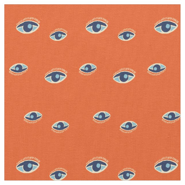 Blue Eyes Fabric (Close Up)