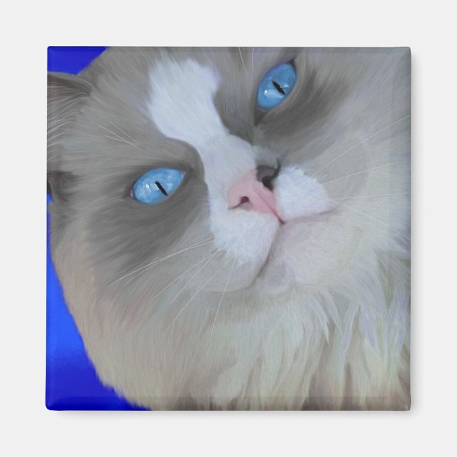 Blue Eyes Magnet (Front)