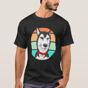 Blue Eyes Siberian Husky T-Shirt