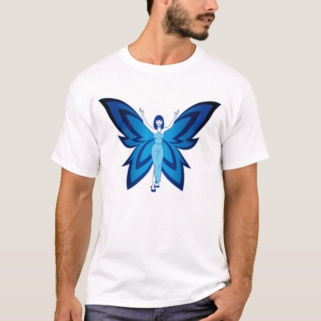 Blue Faery t-shirt Men (Front)