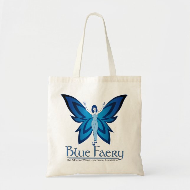 Blue Faery tote bag (many styles) (Front)