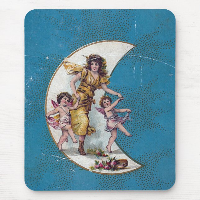 Blue Fairy Book Back cover Mouse Pad (Front)