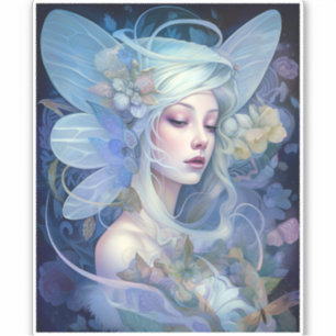 Blue Fairy Fantasy Art