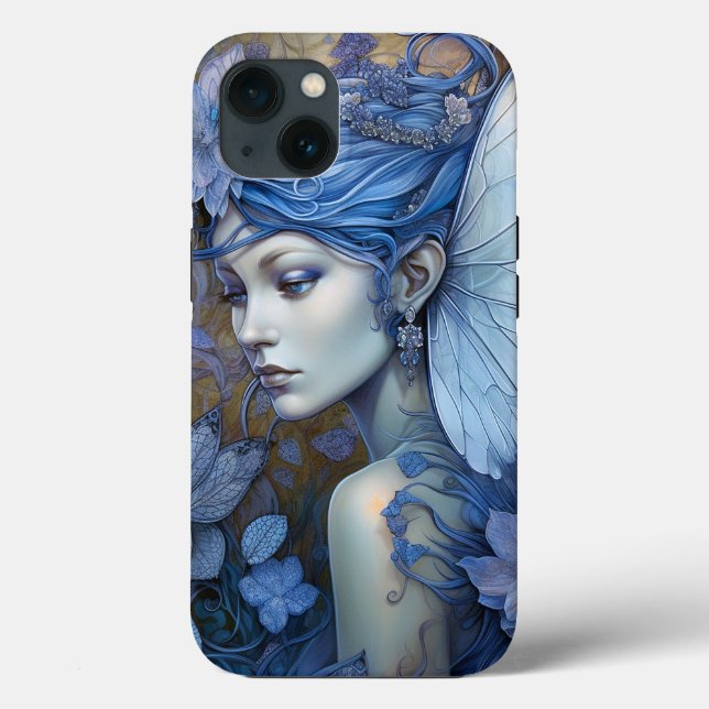 Blue Fairy Fantasy Art Case-Mate iPhone Case (Back)