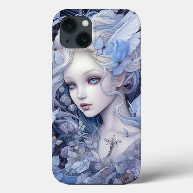 Blue Fairy Fantasy Art Case-Mate iPhone Case (Back)