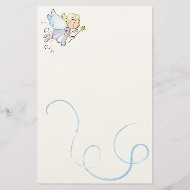 Blue Fairy Stationary Stationery (Front)
