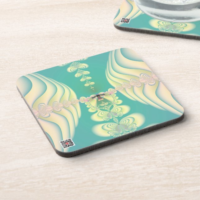 Blue Fairy Tale Coaster (Left Side)