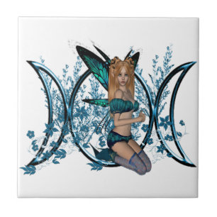 Blue Fairy Tile