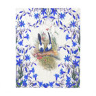 Blue Fairy-Wren Birds Wildlife Animals Floral