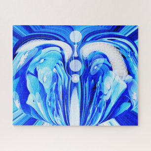 Blue fantasy art jigsaw puzzle