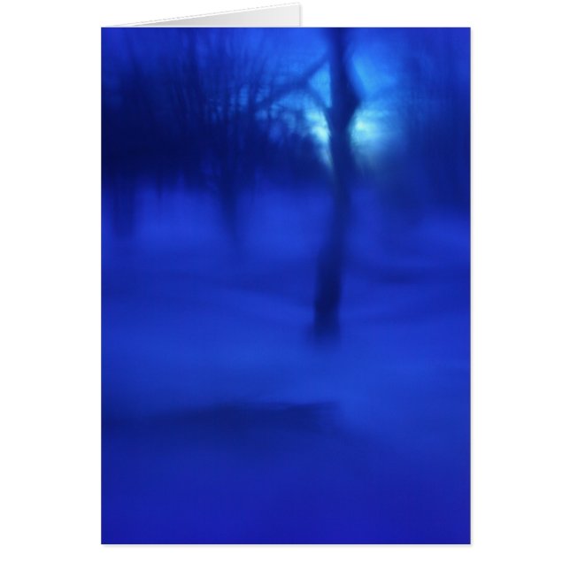 "Blue Fantasy Landscape" (Front)