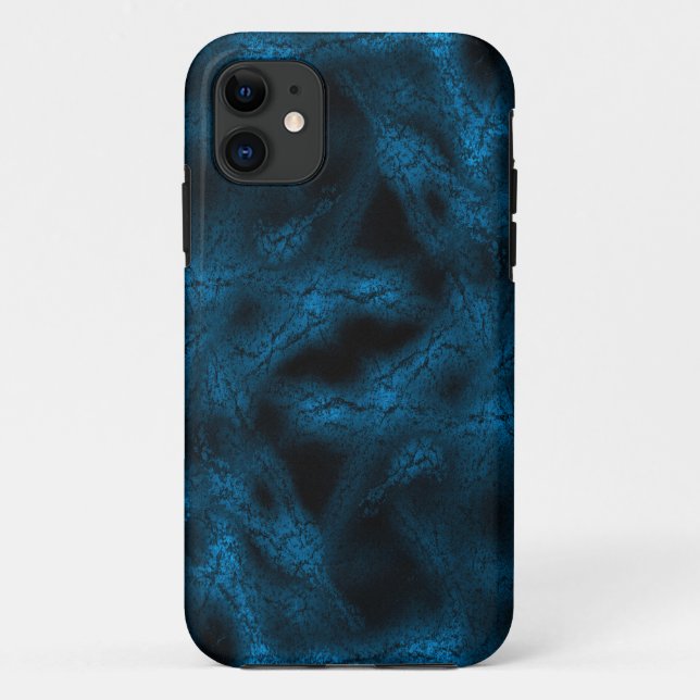 Blue fantasy pattern Case-Mate iPhone case (Back)