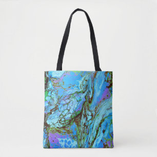 Blue Fantasy Tote Bag