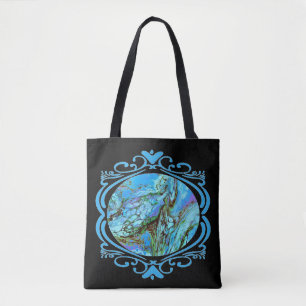 Blue Fantasy Tote Two Bag