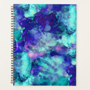 blue fantasy watercolors : planner
