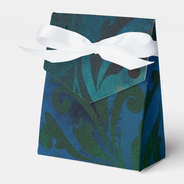 blue favour box (Front Side)