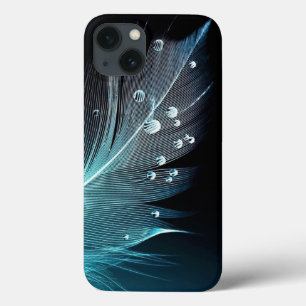 Blue feather Case-Mate iPhone Case