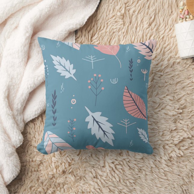 blue feather cushion (Blanket)