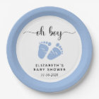 Blue Feet Baby Boy Shower