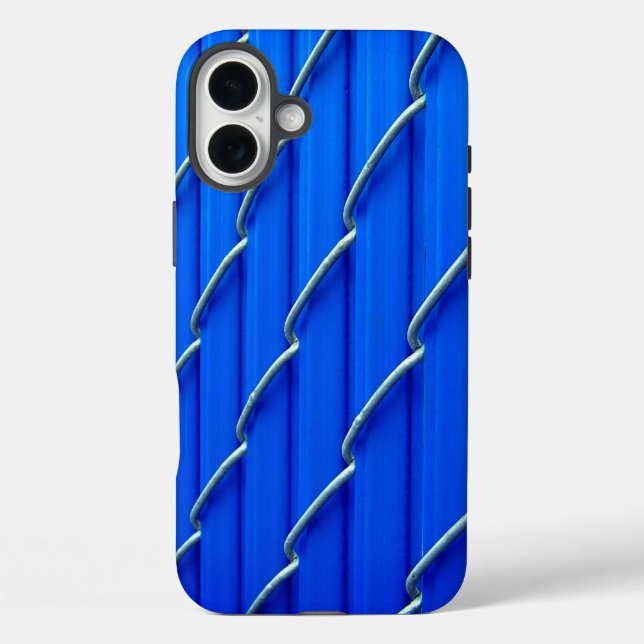Blue Fence Phone Case (Back)