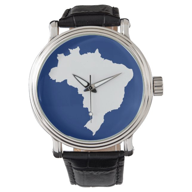 Blue Festive Brazil Watch (Front)