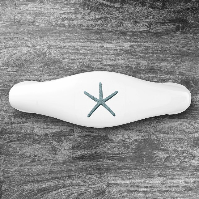 Blue Finger Starfish Ceramic Drawer Pull (Creator Uploaded)