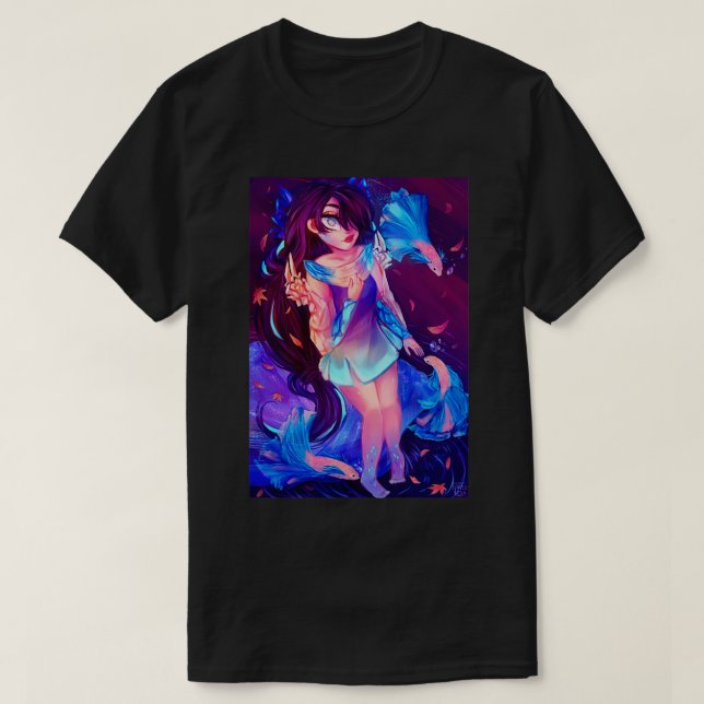 Blue fish 4 1 T-Shirt (Design Front)