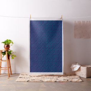 blue fish pattern fabric