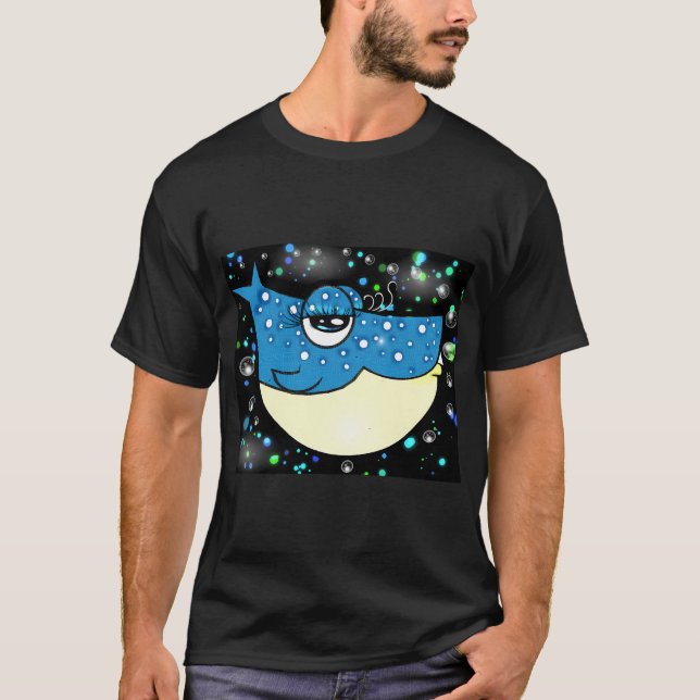 Blue fish T-Shirt (Front)