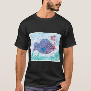 blue fish T-Shirt