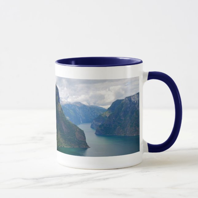 Blue Fjord Dream Mug (Right)
