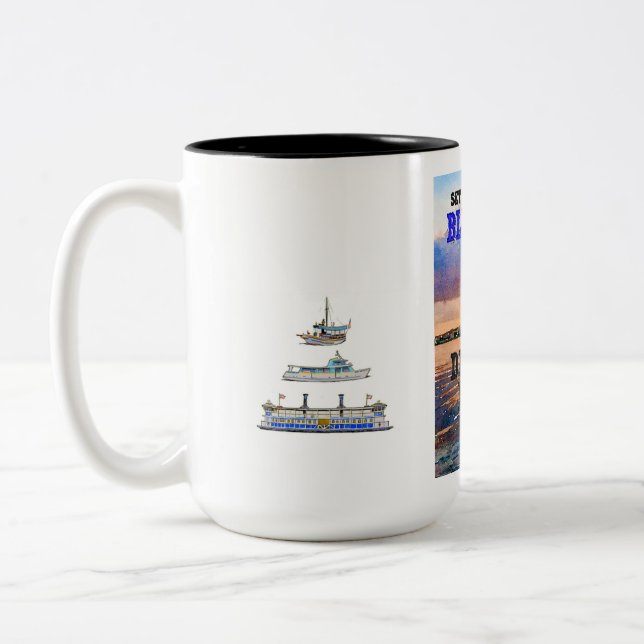 Blue Flag mug (Left)