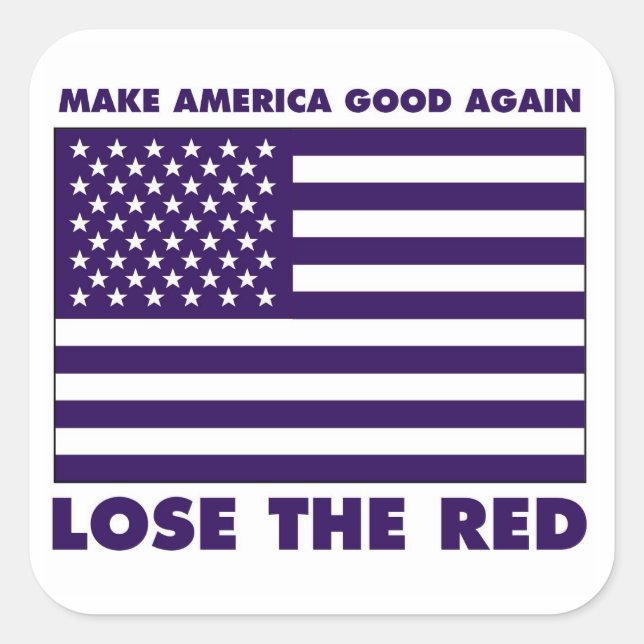 Blue Flag Sticker (Front)