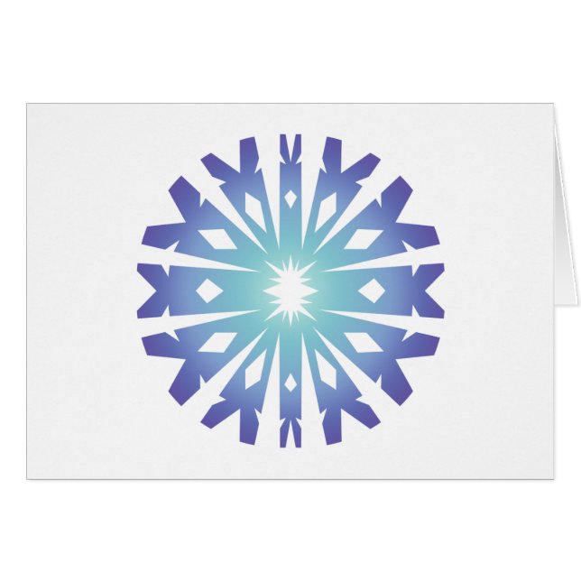 Blue Flake VIII (Front Horizontal)