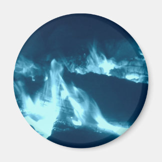 Blue Flame 2 Magnet