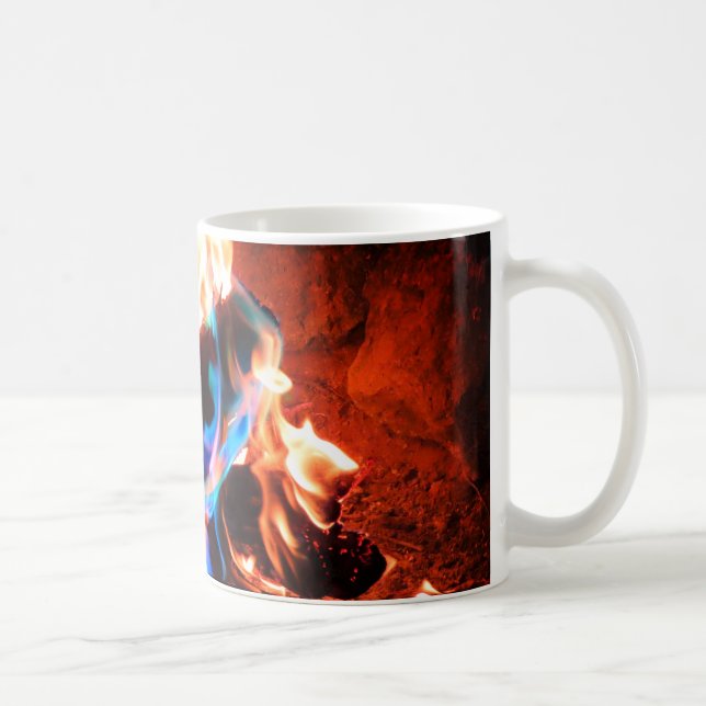 Blue Flame Coffee Mug (Right)