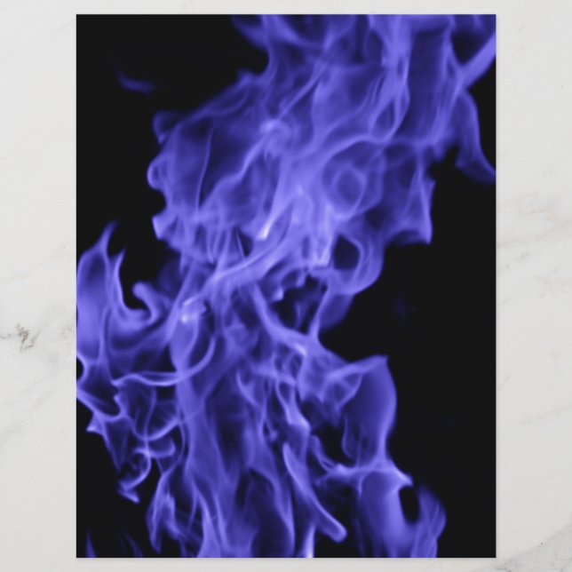 Blue flame flyer (Front)