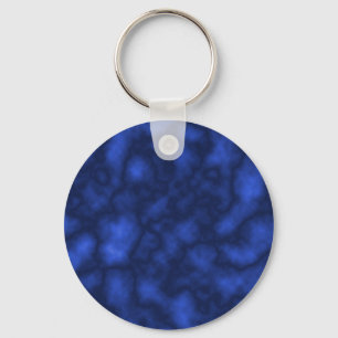 Blue Flame Key Ring