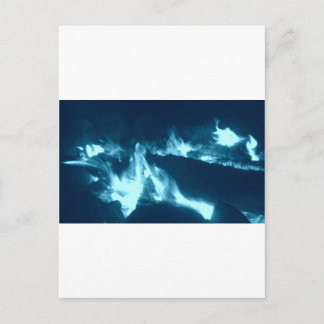 Blue Flame Postcard
