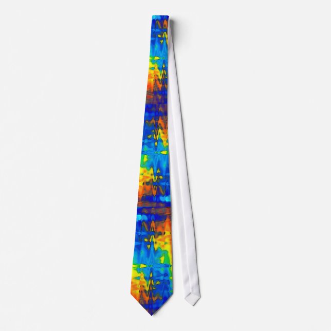 Blue Flame Tie (Front)