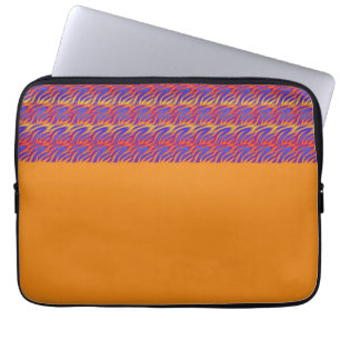 Blue Flames Laptop Sleeve