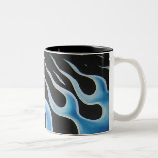Blue Flames Mug