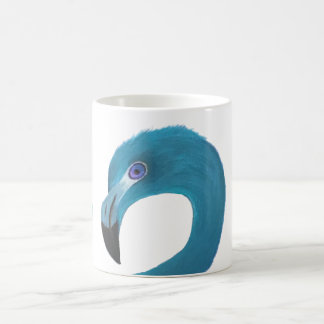 Blue Flamingo Art Coffee Mug
