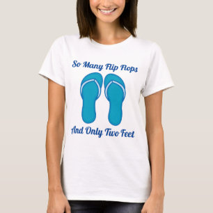 Blue Flip Flop T-Shirt