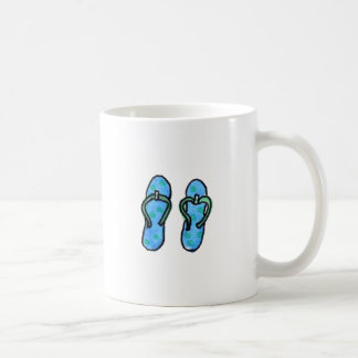 Blue Flip Flops Coffee Mug