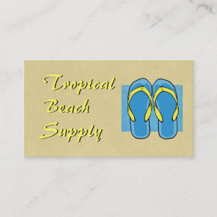 Blue Flipflops Business Card